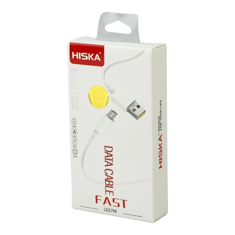 کابل شارژ هیسکا Hiska LX27M (Type-A to Micro USB) طول 1 متر
